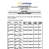 LETSHEGO | Issuance and listing of notes