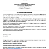 MIN | Cautionary announcement